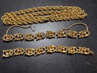 MIXED LOT OF TRIFARI ,(17) GOLDTONE SET,PEARLS,ENAMEL, CLIP-ONS, STICKPINS — photo 7