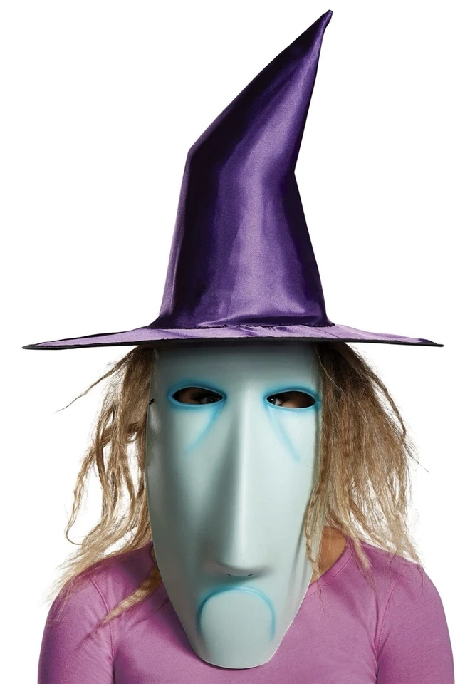 Nightmare Before Christmas Lock Adult Red Mask - Image 4 of 4