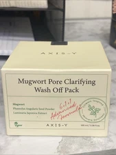 AXIS-Y Mugwort Pore Clarifying Wash Off 3.38 fl oz (100 Ml)