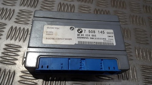 7508145 Getriebesteuergerät Steuergerät Getriebe 96024685 BMW 5 DE520279-95