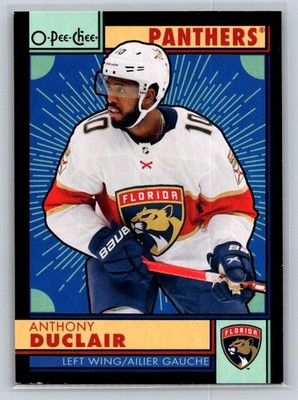 2022-23 O-Pee-Chee Retro Black Border Anthony Duclair 043/100 Florida Panthers