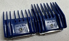 ANDIS UNIVERSAL Clip Attachment Blade GUIDE COMBS #4 and #6