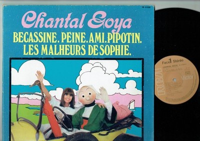 33 Runden Chantal GOYA LP BECASSINE - PIPOTIN - LES MALHEURS SOPHIE - RCA 37339