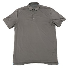 Johnnie-O Men's Albatross Prep-Formance Striped Polo Men  s Size M Color Meteor