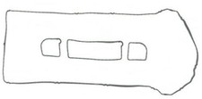 VS 50639 R-1 Engine Valve Cover Gasket Set for Ford Fusion