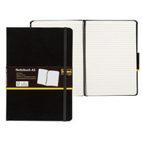 Idena 209284 - Notizbuch Din A5, 192 Seiten, 80 G/M², Schwarz Din A5 Neu