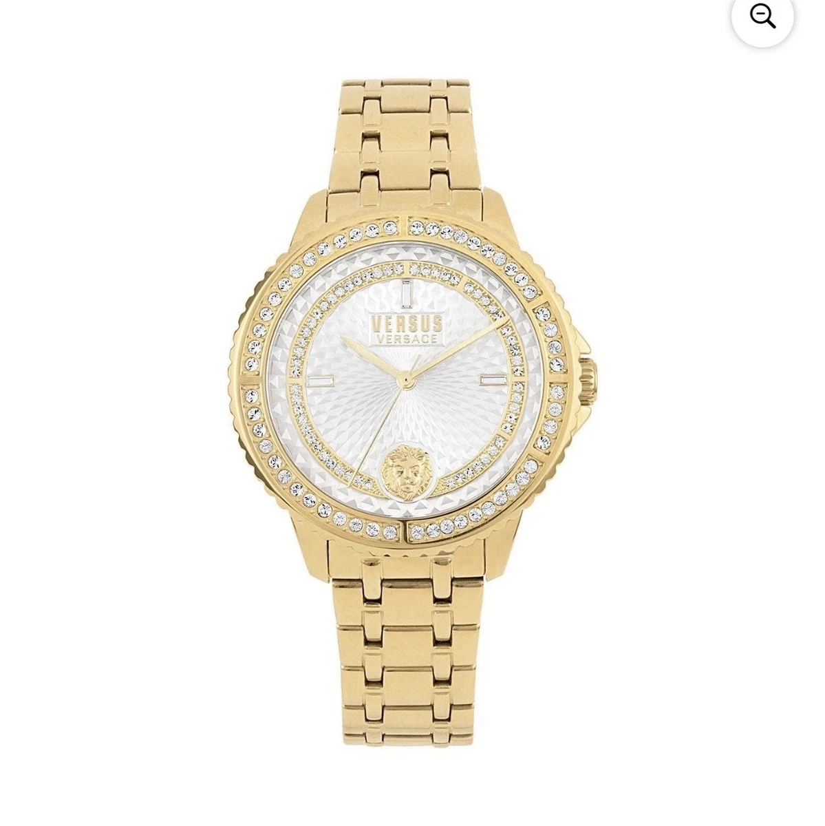 Versace Women’s Vintage Gold Wristwatch with Diamond Accents- Good Condition Versace Diamond Accent Wristwatches for sale - eBay main image 3
