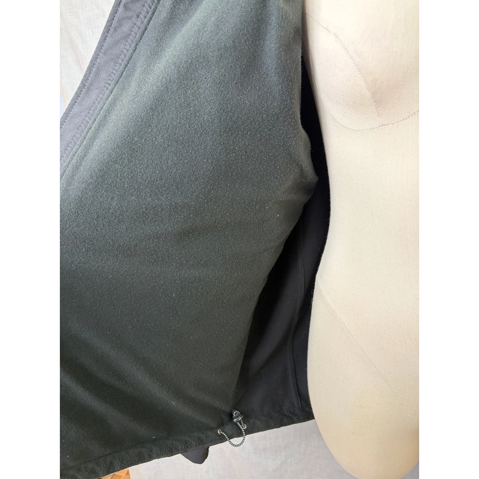 Swiss Tech Black Fleece Lined Softshell Full Zip Jacket Mens XL - product detail image 13
