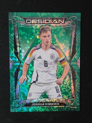2024-25 Panini Obsidian Soccer Joshua Kimmich Green Ice /26 Germany
