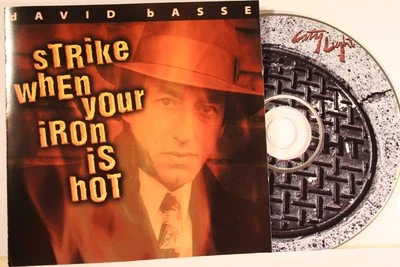 DAVID BASSE "STRIKE WHEN YOUR IRON IS HOT" (CD) Contem Jazz VG Cond Ships Free - Bild 1 von 4