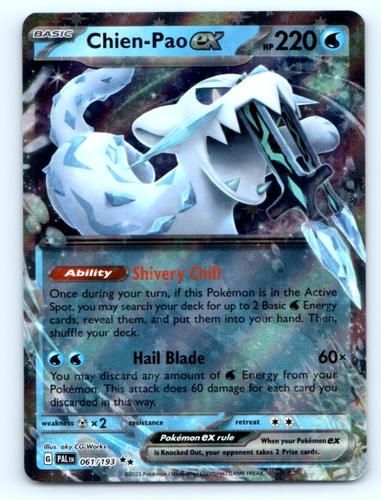 TCG ~ Chien-Pao ex 061/193 ~ English Near Mint