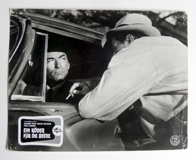 EIN KÖDER FÜR DIE BESTIE Cape Fear AUSHANGFOTO 25 Ger LC ´62 PECK Bergen MITCHUM