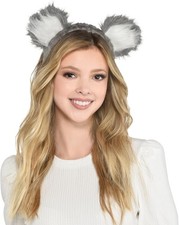 Koala Furry Ears Headband Suit Yourself Fancy Dress Halloween Costume Accessory