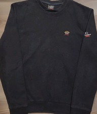 Paul Shark Yachting Men  s Black Long Sleeve Sweater Size Medium Crew Preppy