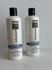 2 Infusium 23 Moisturizing Shampoo For Dry Hair Pro-Vitamin B5 Original 16 oz