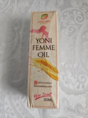 (Duty-free US) Femme Detox Yoni Oil, All Natural Oil Moisturizer, Naturally