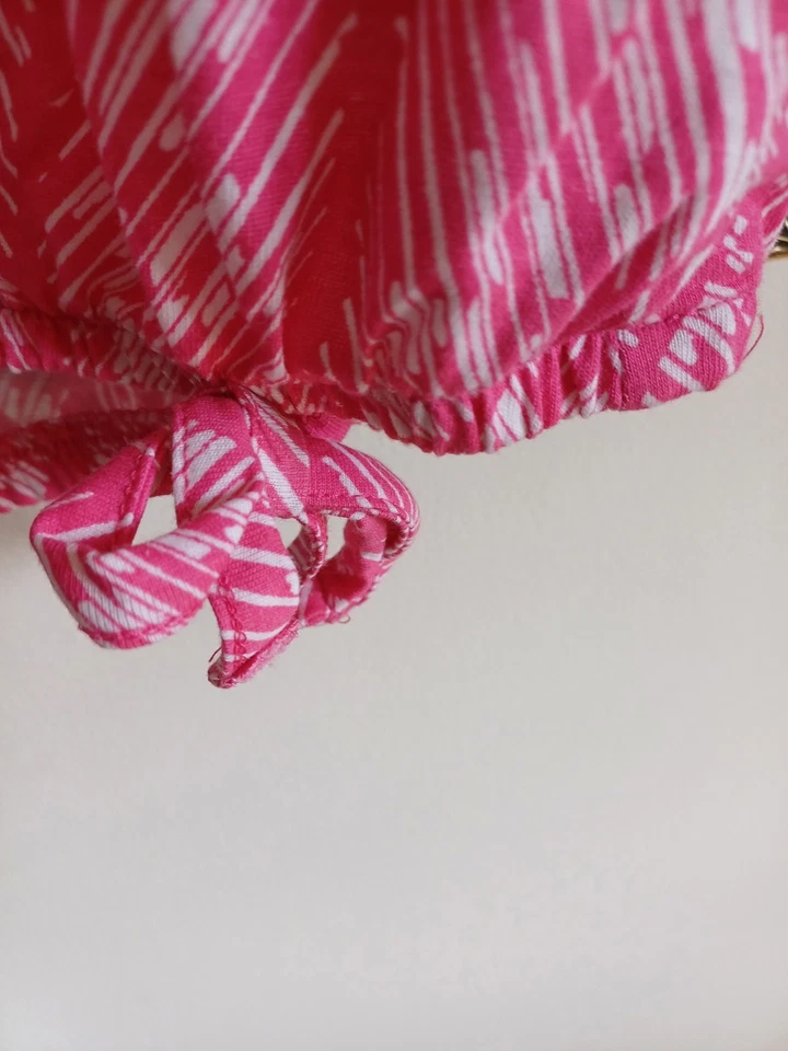 NEW Ladies Pink/white Cotton Top/ Blouse/ T Shirt UK 18 - Image 3 of 4