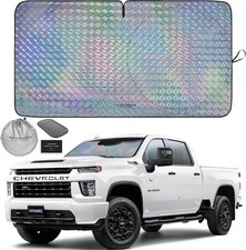 Windshield Sun Shade - Holographic Foldable Car Front Window for Cars SUV Truck