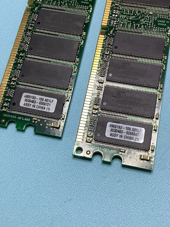 Kingston Value 2GB RAM KVR400AK2/2GR, Used, 2 sticks, 4GB Total - Image 3 of 4