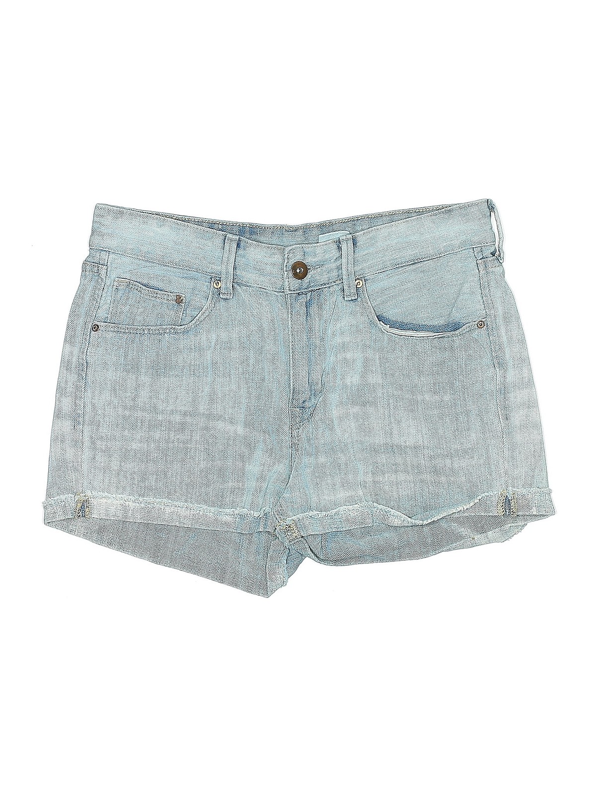 &Denim by H&M Women Blue Denim Shorts 6