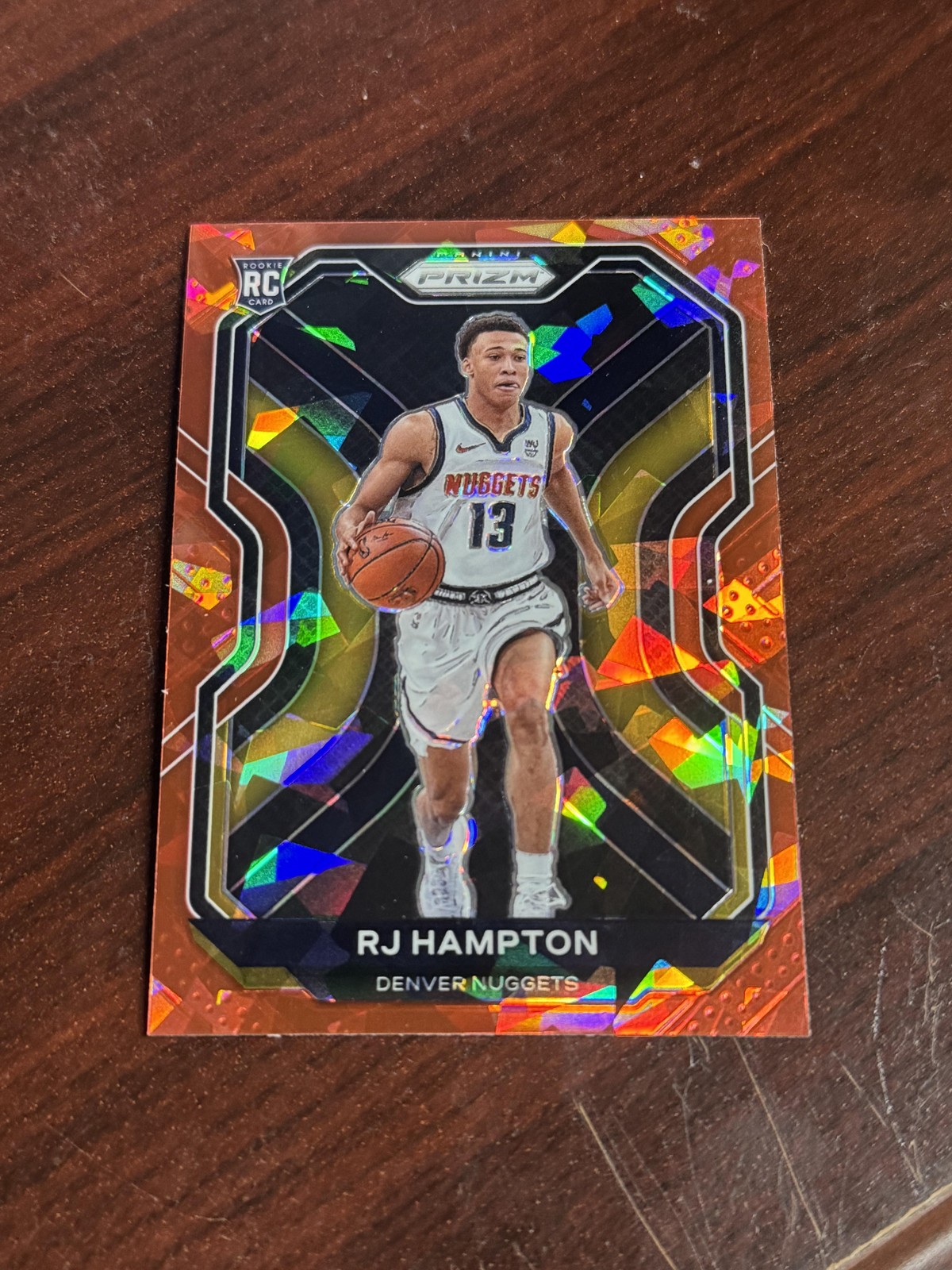 2020-21 Panini Prizm #286 RJ Hampton Red Ice Prizms NBA Basketball