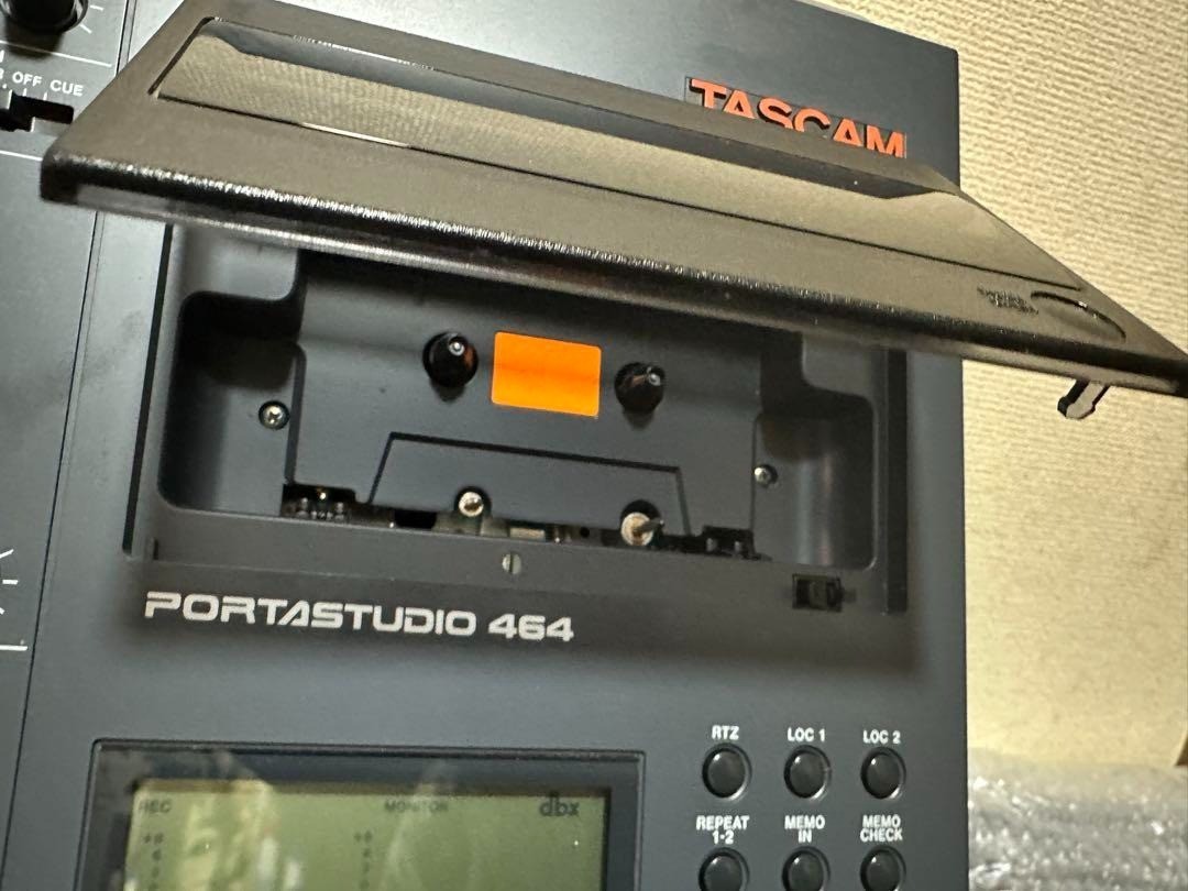 TASCAM Portastudio 464 4-track Cassette Recorder 12 Channel