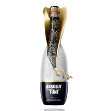Absolut Tune vodka Sekt Champagner 0,75L Limited Edition Wodka %14 Schaumgetr&auml;nk