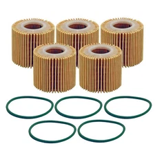 Wix Set Of 5 Engine Motor Oil Filters For Lexus Toyota Pontiac Scion L4