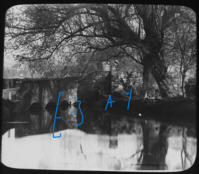 Photo DOVER KENT LOW ROAD RIVER ENGLAND C1905 EDWARDIAN Magic Lantern Slide