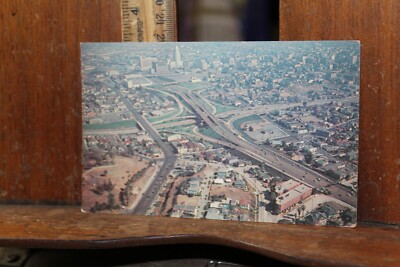 Vintage Postcard Los Angeles Freeway System | eBay