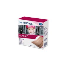 1x Hartmann DermaPlast classic plaster na rany plaster rolka plastra, 8cm x 5 m