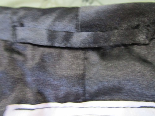 Chaqueta para fumar brocado estampado Martini vintage nueve profundidades XL falta corbata usada en excelente estado azul - Imagen 17 de 19