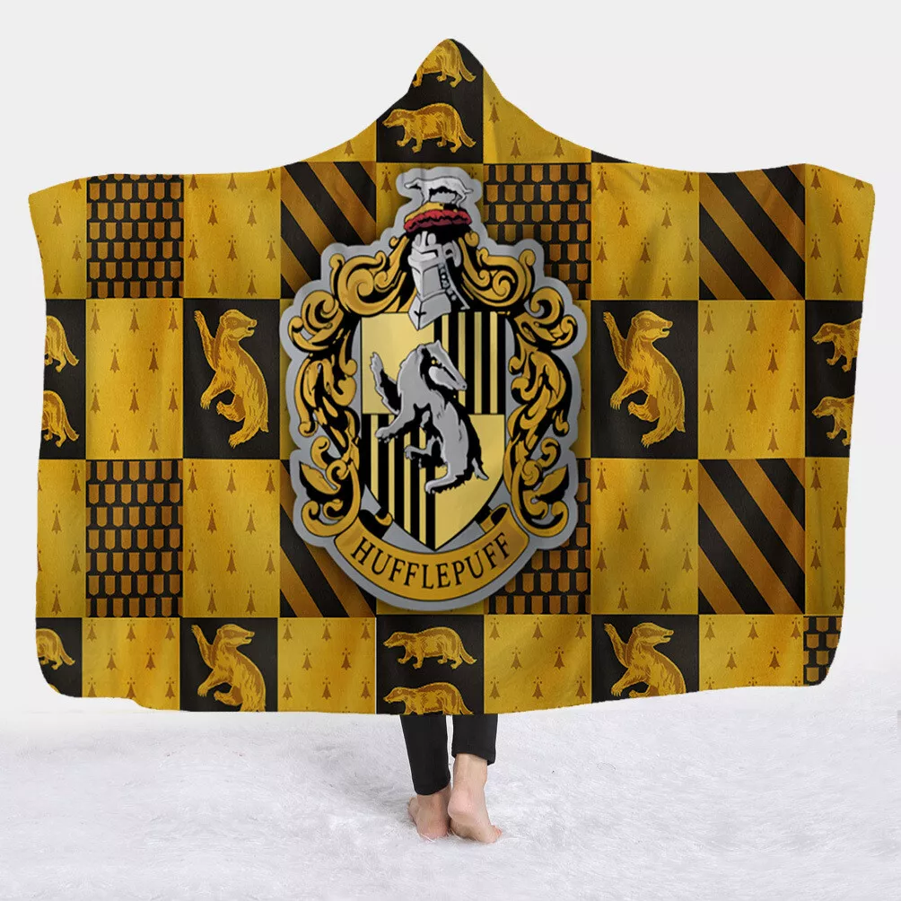 New Harry Potter 3D Printed Air Conditioning Blanket Hufflepuff