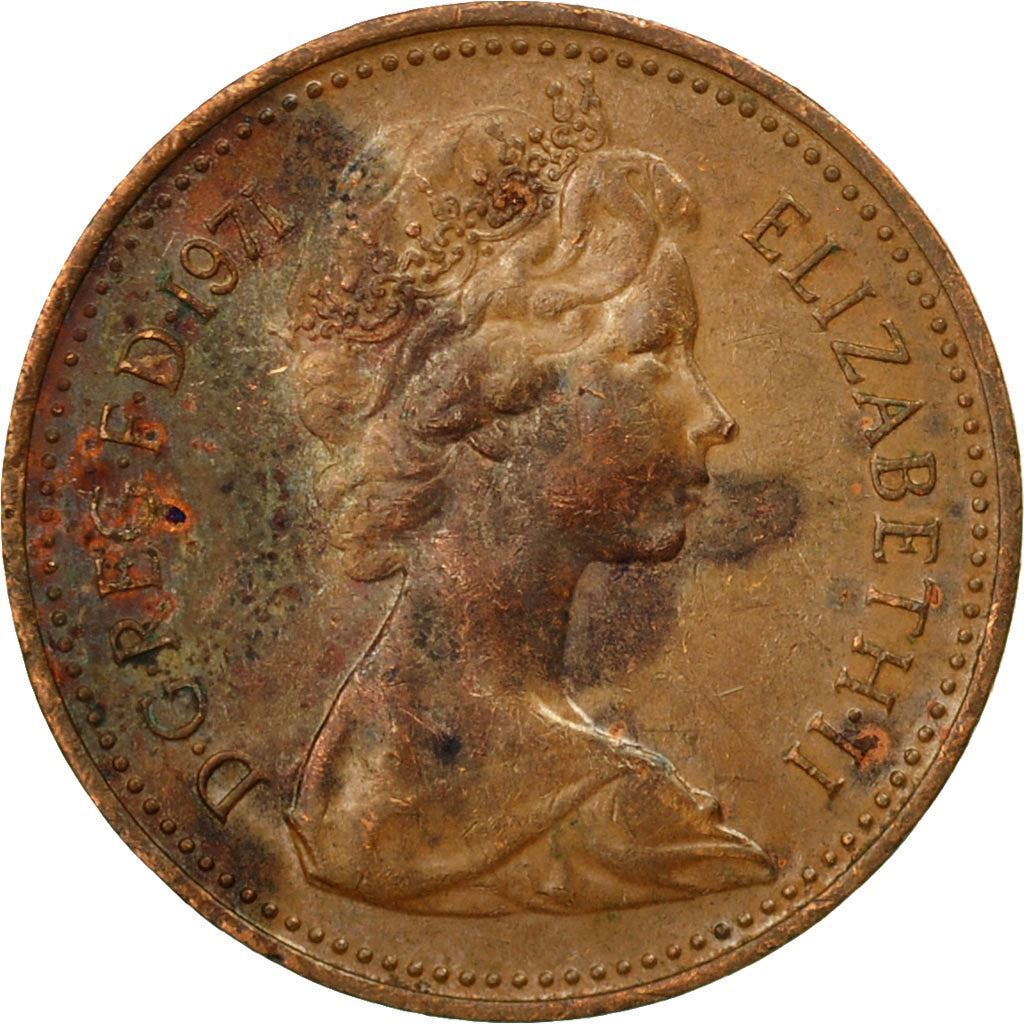 United Kingdom 1 New Penny - Elizabeth II 2nd portrait | Coin 
