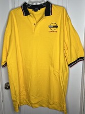 NWOT Vintage Corvette Polo Emblem Yellow Embroidered USA Made STILL CRISPY!