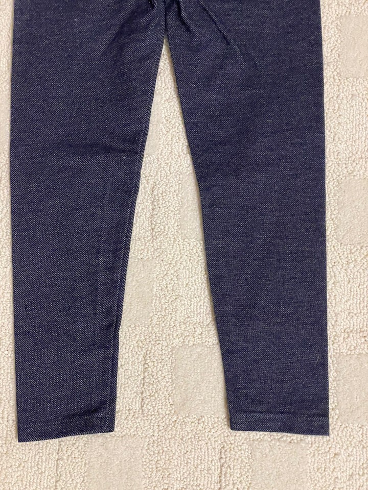 Little Girl Size 6/6X WONDER NATION White Tee & Knit Denim Legging Outfit eBay