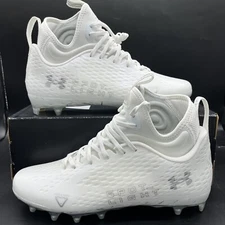 Under Armour Spotlight Lux MC 2.0 Men's Football Cleats Multi Size White