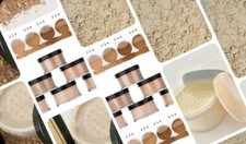 MULTI PACK-6 SHADES Color Correction Loose Mineral Powder Foundation Makeup