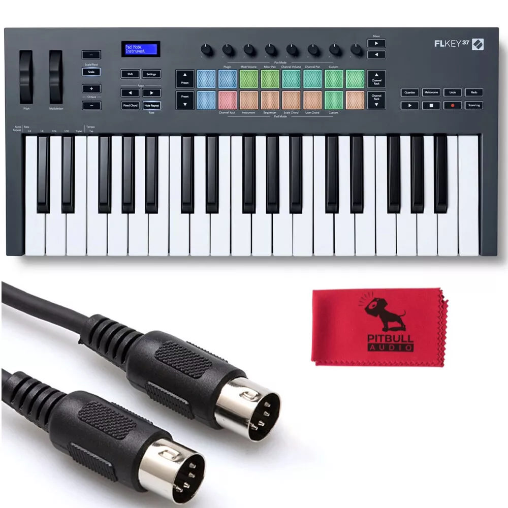 Novation FLkey 37 37-Key MIDI Controller Keyboard w/ MIDI Cable