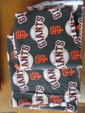 2 pieces of San Francisco Giants Cotton Fabric One Piece 28 Inch, Other 32 Inch