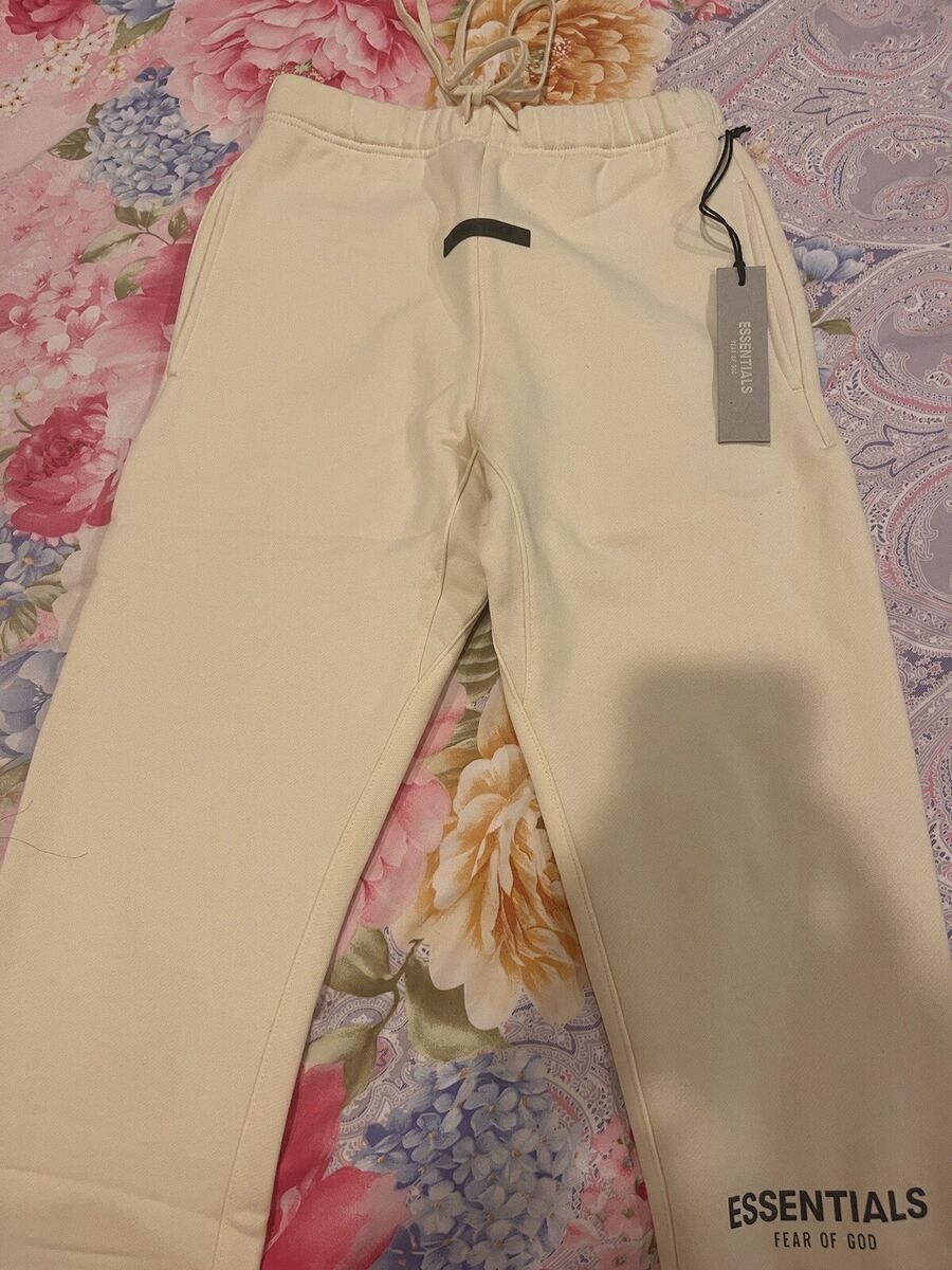 FEAR OF GOD ESSENTIALS Sweatpants (SS21) Cream/Buttercream FEAR OF GOD ESSENTIALS Sweatpants (SS21) Cream/Buttercream