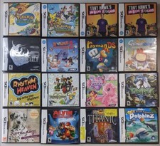 Lot of 16 Nintendo DS Empty Cases Artwork Collection No Game Cartridges