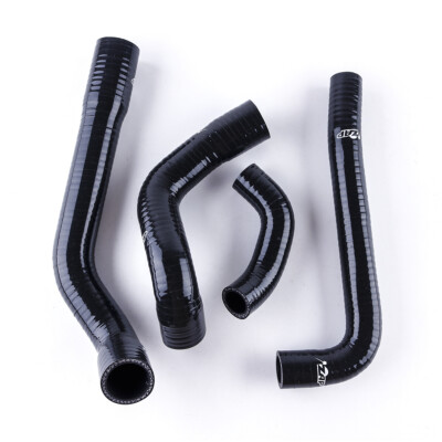 Black fit for BMW K100 K 100 1982-1992 89 91 Silicone Radiator Hose Coolant Pipe