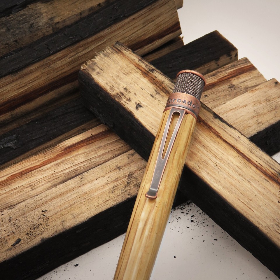 Retro 51 Tornado Woodworks "Bourbon Barrel" Rollerball Pen (BRAND NEW