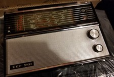 VEF-201 MW/LW/SW-1-5 ANALOG WORLD RECEIVER, MADE IN USSR, LATVIA