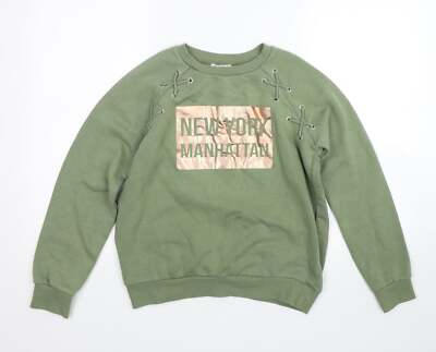 T-shirt fille kaki 100% coton 13-14 ans TEX à Prix