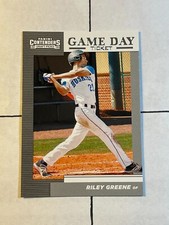 Riley Greene 2019 Panini Contenders Game Day Ticket Rookie Card #8 TIgers