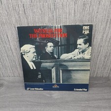 WITNESS FOR THE PROSECUTION Laserdisc LD VERY GOOD CONDITION GREAT FILM