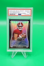 2020 Leaf Metal Auto Portrait Black Prizm /15 Tua Tagovailoa Auto PSA 9 GS1