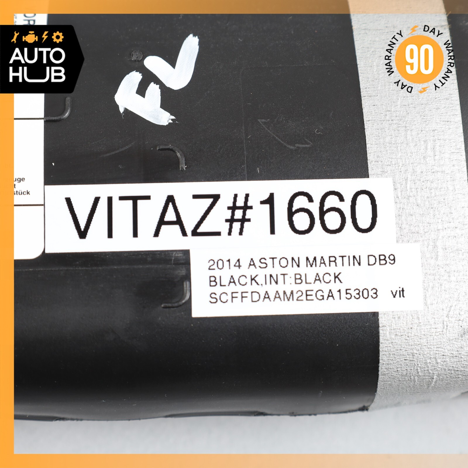 05-17 Aston Martin DB9 DBS Vantage Left Driver Side Seat Airbag Air Bag OEM 35k